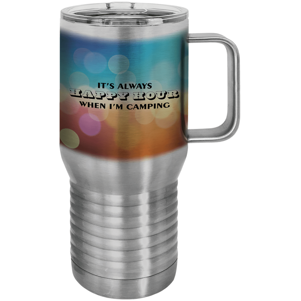 20 oz. Polar Camel Insulated Travel Mug with a Slider Lid